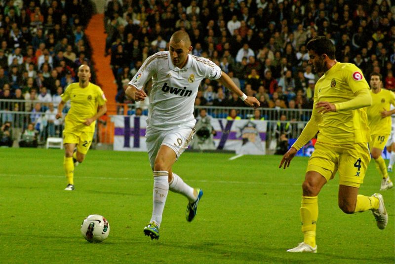 Karim Benzema versus Villarreal 