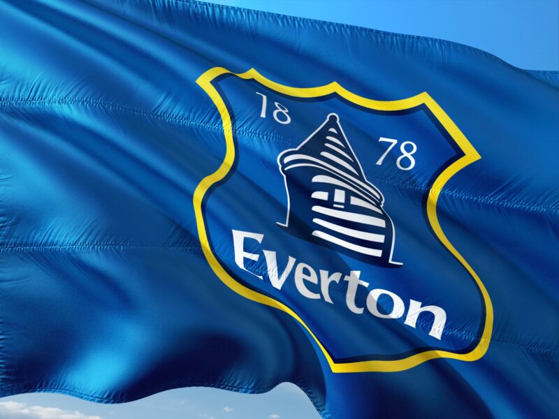 Everton's Flag Everton's flag and crest